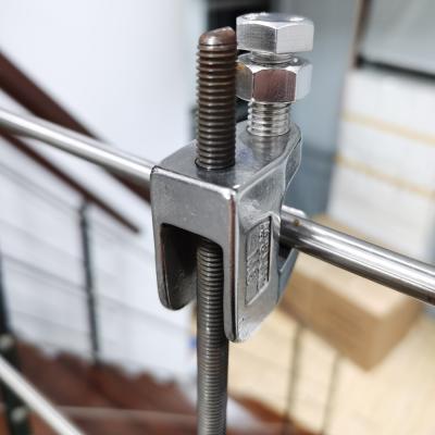 China Stainless Steel 316 Stainless Steel Beam Clamps for sale