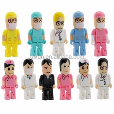 China plastic insurance alipay and paypal accept promotional items for doctors, doctor usb flash memory stick, doctor usb flash drive for sale