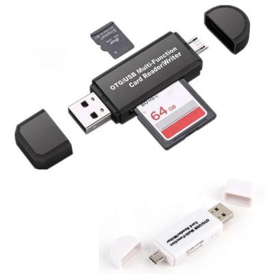 China Factory Supplier China Plastic Smart USB 2.0 High Speed ​​Memory Card Reader Writer for sale