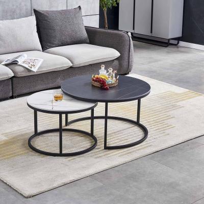 China Modern Home Furniture Luxury Expandable Modern Ceramic Coffee Table for sale