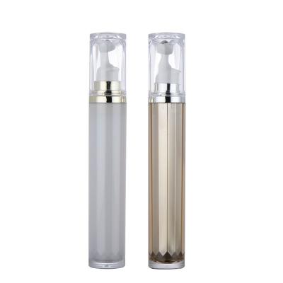 China Wholesale 15ml 20ml Custom Massage Labels Glass Circular Silver Eye Cream Roller Bottle for sale