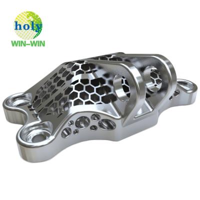 China Aluminum high quality cnc machining and milling rapid prototype with 3d metal printing makers for sale