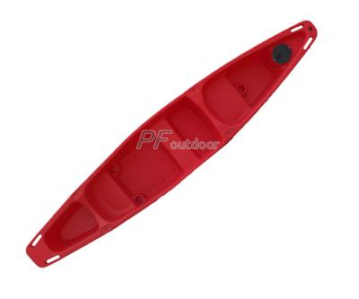 China LLDPE 3-5 people canoe mold/ocean family boat/single fishing canoe with apron for sale