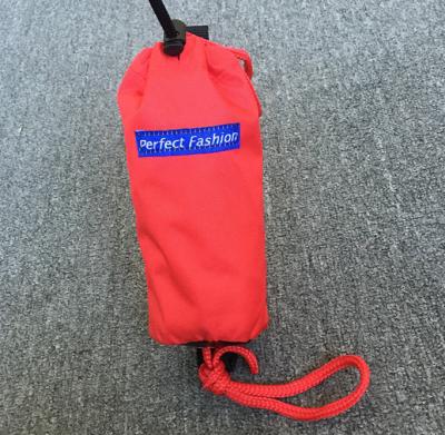 China 2018 Professional Polyprophlene Water Safety Rescue Bag Float Throw Rope Bag for sale