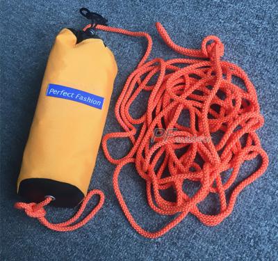 China Reflective Polyprophlene Ropes Safety Throw Bag Rescue Throw Ropes for sale