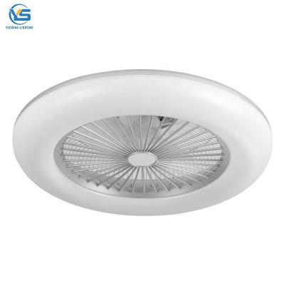 China Modern LED Ceiling Fans With Light Modern Remote Control Sealing Fans For Bedroom Ceiling Light Fan for sale