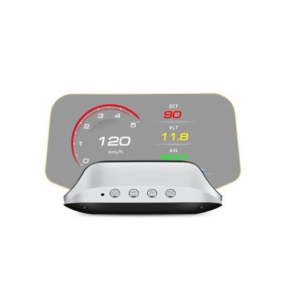 China C3 Universal To All Cars HUD Car Navigation OBD2 GPS Dual System Head Up Display HUD C3 for sale