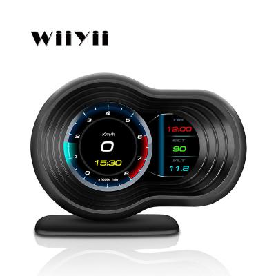 China WiiYii Factory F9 OBD2 Car Diagnostic Tool Car OBD2 LCD Display HUD Direct Measurement Car Dashboard Information for sale