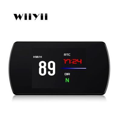 China PC+ABS Universal All Cars T800 Head Up Display For Universal Car Smart Metering Digital Multimeter HUD Tachometer for sale