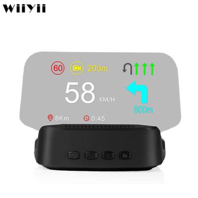 China 2022 Hot Selling Multifunctional Plug and play Car GPS navigation C2 car hud tpms display with auto diagnostic tool and car over speed alarm for sale