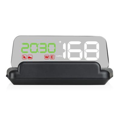 China 2022 New Design T900 Car Mirror HUD Display Car GPS Navigation Speed ​​Clock For Car Accessories for sale