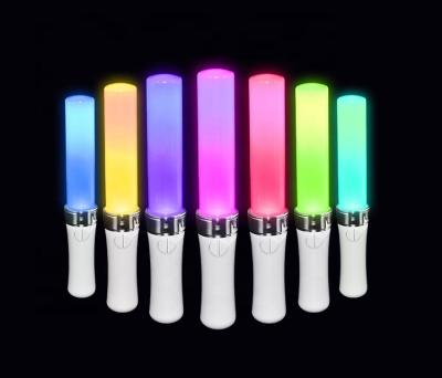 China ABS LED Glow Sticks Party Flashing Light Multicolor Changing Stick for Festivals Party Supplies Delirium Birthdays for sale