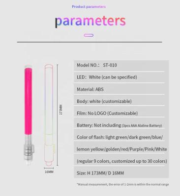 China Custom ABS Plastic Concert Party LED Light Stick Light Up Flashing Stick LED Pen Light From Stick Manufacturer LED for sale