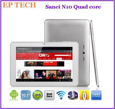 China Sanei N10 tablet pc quad core 10.1