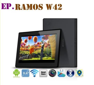 China 9.4inch Ramos W42 Quad core tablet    Exynos4412 IPS Screen 1280x800 1GB 16GB for sale