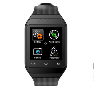 China E19--Smart Bluetooth watch Phone with SIM Slot support Sync Functions for sale