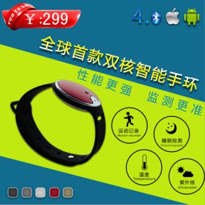 China Bluetooth intelligent anti-theft wristband Ultraviolet detection, no sim card for sale