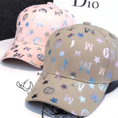 China breathable & Waterproof Sports Hats Korean Baseball Cap Printing Colorful Letter Hoods Gift For Girlfriend for sale