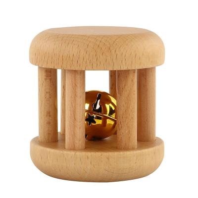 China LT068 Wood Montessori kids wooden educational children Toy Bell in cube montessori materials montessori for sale