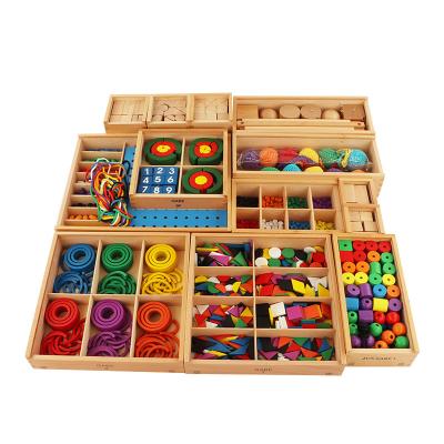 China Hot Selling Materials Froebel Educational Wooden GABE Wooden Toys NOO19 Amazon Montessori for sale