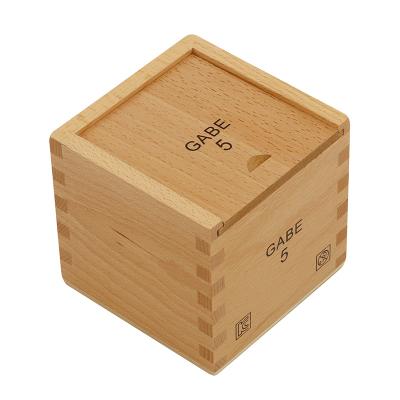 China Montessori NOO5 Wooden Materials Froebel Educational Toys Gabe5 for sale