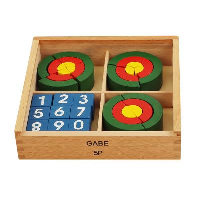 China Montessori NOO14 Wooden Materials Froebel Educational Toys Gabe 5P for sale