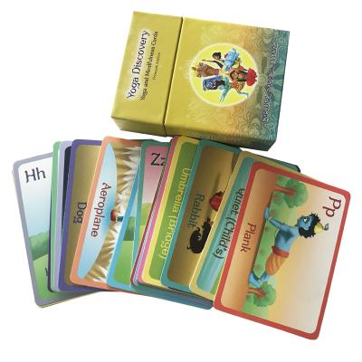 China paper & Cardboard Custom Learning Flashcards Wholesale Flash Card Printing Services for sale