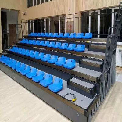 China Modern retractable seating system with plastic seats and system can be moved save places for your other public activities for sale