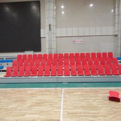 China Comfortable ; luxury rocking folding chairs with soft cushion for indoor auditorium or stadium for sale