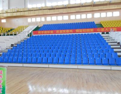 China Lixdo High Quality Retractable Automatic Bleacher LX-KTS1117 Telescopic Folding Indoor Telescopic Bleacher for sale