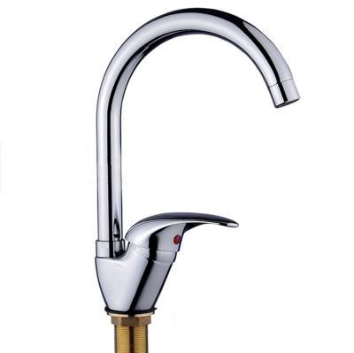 China High Quality Brass Hot And Cold Faucets Mixer Tap Morden Design Thermostatic Single Handle Kitchen Faucet for sale