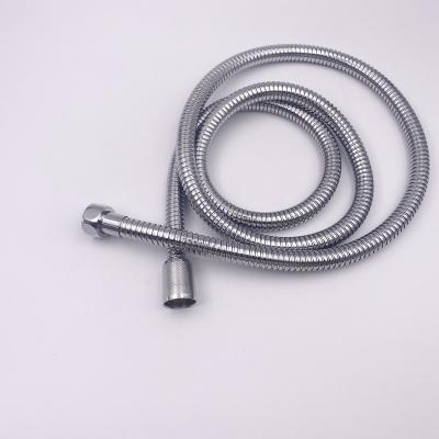 China Modern 304 Stainless Steel Double Lock Flexible Hose Expandable Shower Hose for sale