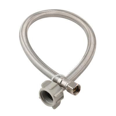 China Modern Toilet Hose Stainless Steel Braided Braided Hose EPDM Hose Bathroom Faucet Accessories With Wrench for sale