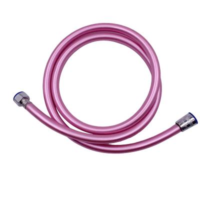 China Modern PVC Pink Shower Hose Pipe Shower Hose for sale