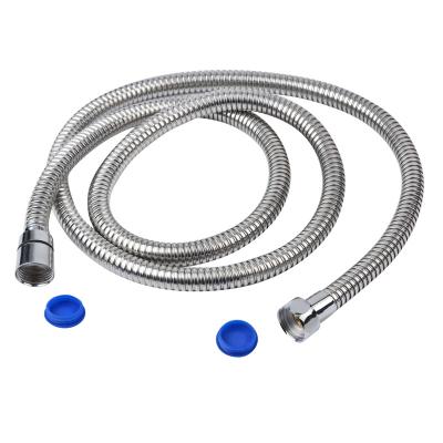 China Modern Stainless Steel Double Lock Expandable Flexible Shower Hose Pipe Hose for sale