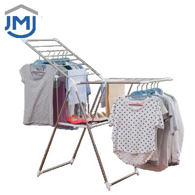 China Bathroom Minimalist Balcony Indoor Outdoor Hanging Clothes Rack Rack Laundry Garment Rack for sale