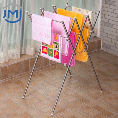 China Stainless Steel Minimalist Indoor Outdoor Adjustable Towel Rack for sale