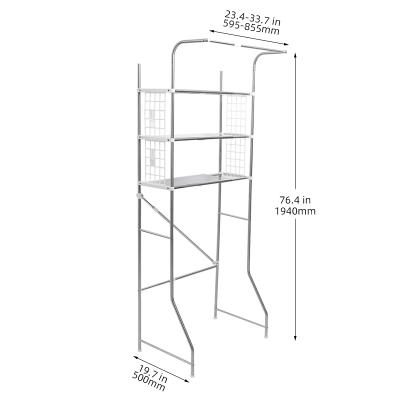 China Stocked Bathroom Corner Storage Tower For Washing Machine for sale