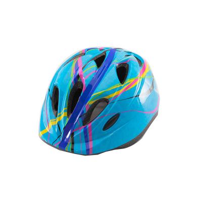 China 2021 Hot Sale High Quality Color Customized Safety Protection Cartoon Pattern Cycling Children Riding Safety Bike Bicycle Helmet for sale