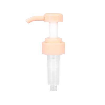 China Non Spill Factory Price Screw Lock Cosmetic Lotion Pump PP Dispenser Switch Lotion Pump for sale