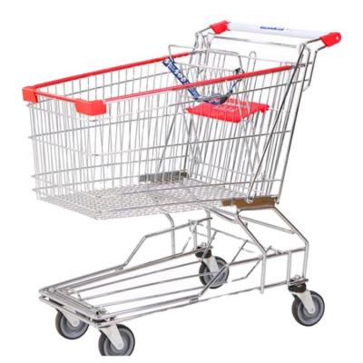 China Unfolding Asian Style 60-210L Shopping Trolley Carts for sale