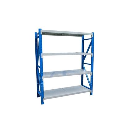 China 1500X500X2000mm Light Duty Folding And Adjustable Storage Rack Movable Shop Shelves for sale