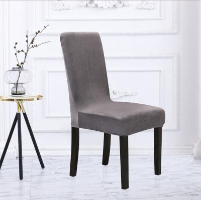 China Plain make to order luxury velvet banquet chair+cover spandex for sale