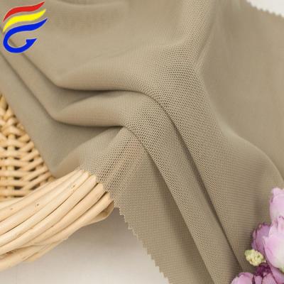 China Hot Sale 260gsm Nylon Net Stretch Mesh Fabric For Body Shaper for sale