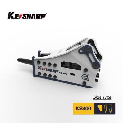 China Keisharp Ks400 Side Type Hydraulic Breaker For Mini Excavator for sale