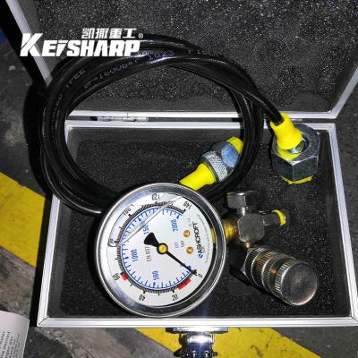 China ISO9001 Hydraulic Breaker Spare Parts Nitrogen Gauge For Hydraulic Rock Breaker for sale