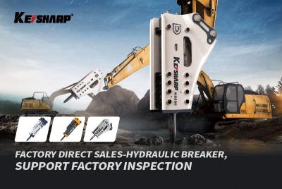 China KS600 Keisharp Silenced Type Hydraulic Breaker Hammer KS60 KS80 KS100 for sale