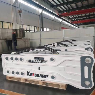 China KS550 Top Type Rock Hydraulic Breaker Machine 200mm Chisel Diameter for sale