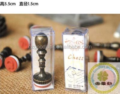 China Custom Office Korea Stationery Wax Seal / Metal Seal For Invitations for sale