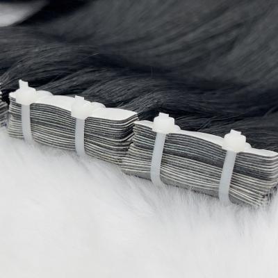 China Emulation v brand invisible seamless lightweight hot selling direct sales wholesale virgin remy hair invisible seamless skin tape hair weft hair extensions for sale